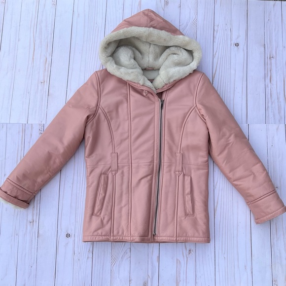 Girls Wilsons Leather Coat